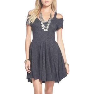 Free People Beach Cold Shoulder Skater Dress